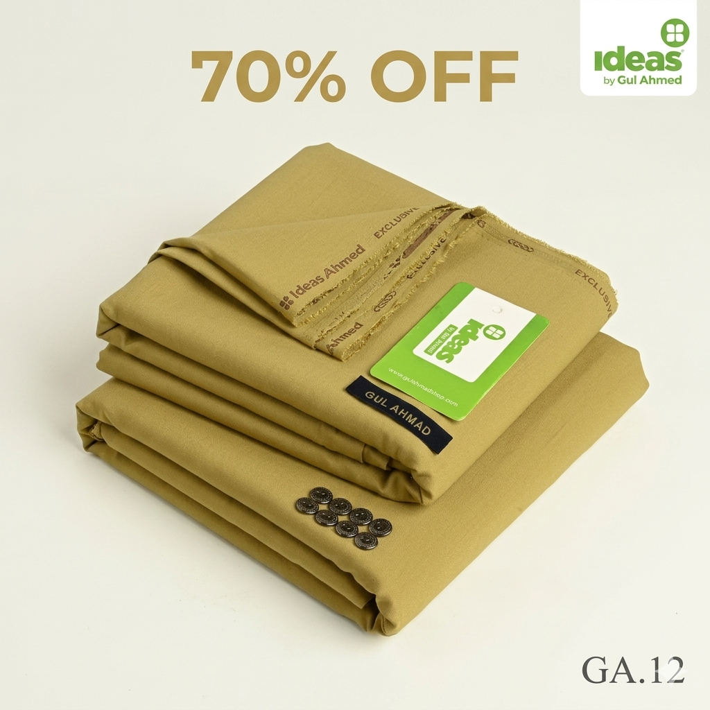Gul Ahmed Wash&Wear GA-12